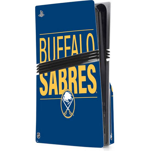 NHL Buffalo Sabres Lineup PS5 Pro Disk Console Skin