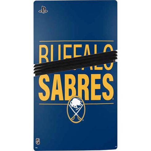 NHL Buffalo Sabres Lineup PS5 Pro Disk Console Skin