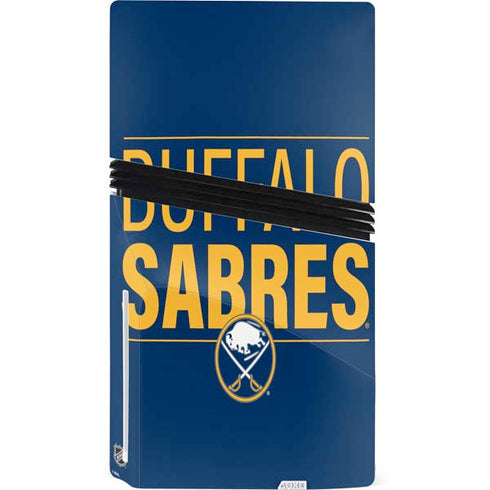 NHL Buffalo Sabres Lineup PS5 Pro Disk Console Skin