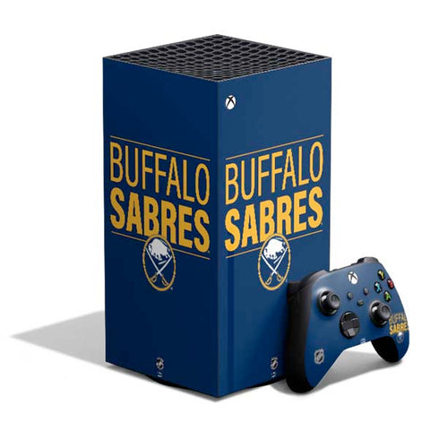 NHL Buffalo Sabres Lineup XBox Series X Digital Edition Bundle Skin