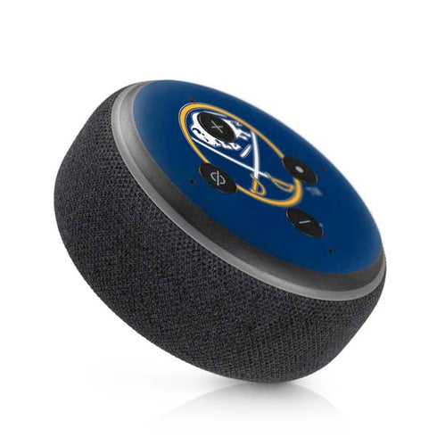 NHL Buffalo Sabres Solid Background Amazon Echo Dot Skin