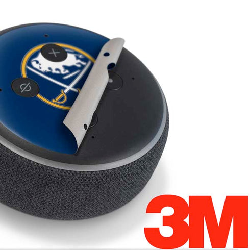 NHL Buffalo Sabres Solid Background Amazon Echo Dot Skin