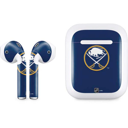 NHL Buffalo Sabres Solid Background Apple AirPods Skin