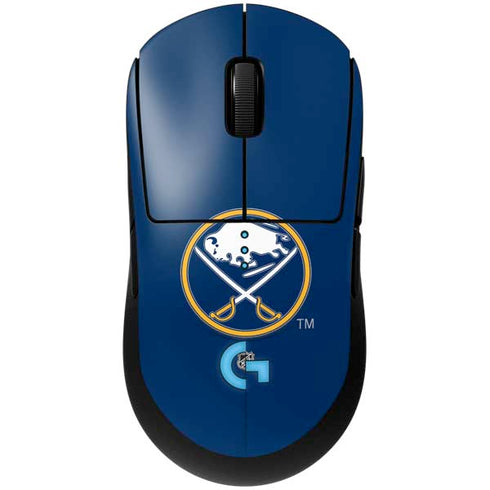 NHL Buffalo Sabres Solid Background G Pro Wireless Gaming Mouse Skin