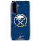 NHL Buffalo Sabres Solid Background Galaxy A36 5G Clear Case