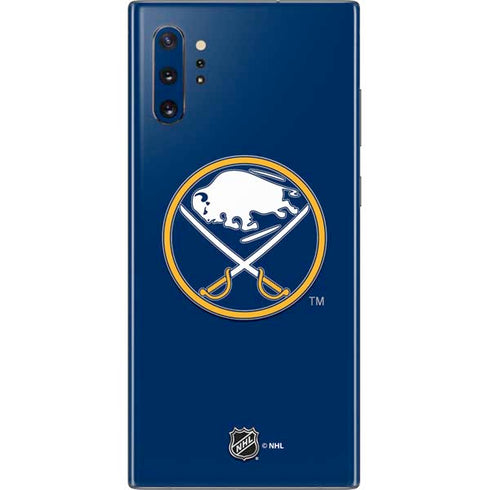 NHL Buffalo Sabres Solid Background Galaxy Note 10 Plus Skin