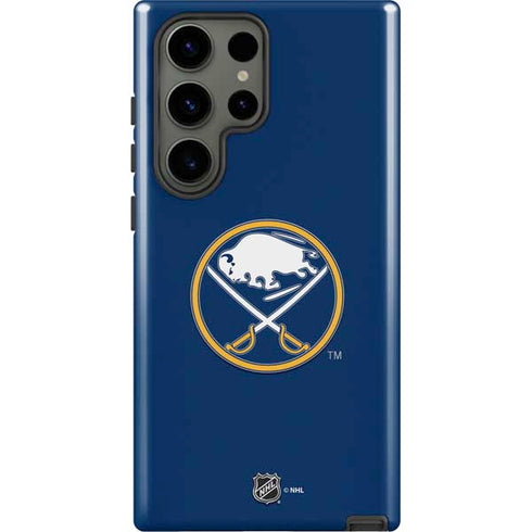 NHL Buffalo Sabres Solid Background Galaxy S23 Ultra Pro Case