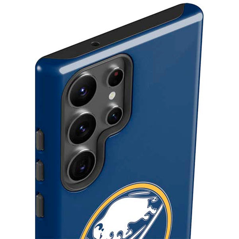 NHL Buffalo Sabres Solid Background Galaxy S23 Ultra Pro Case
