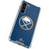 NHL Buffalo Sabres Solid Background Galaxy S24 FE Clear Case