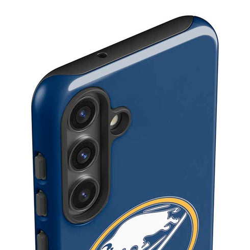 NHL Buffalo Sabres Solid Background Galaxy S25 Impact Case