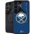 NHL Buffalo Sabres Solid Background Galaxy S25 Plus Kickstand Case
