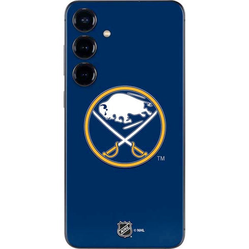 NHL Buffalo Sabres Solid Background Galaxy S24 Plus Skin