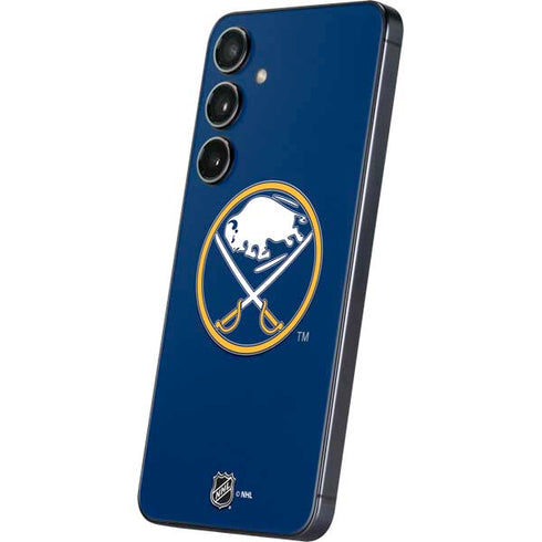 NHL Buffalo Sabres Solid Background Galaxy S25 Plus Skin