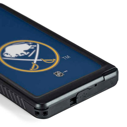 NHL Buffalo Sabres Solid Background Galaxy S24 Ultra Waterproof Case