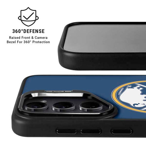 NHL Buffalo Sabres Solid Background Galaxy S26 Ultra Kickstand Case