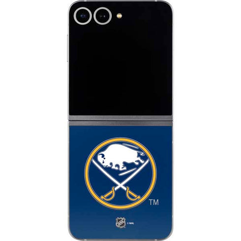 NHL Buffalo Sabres Solid Background Galaxy Z Flip6 Skin