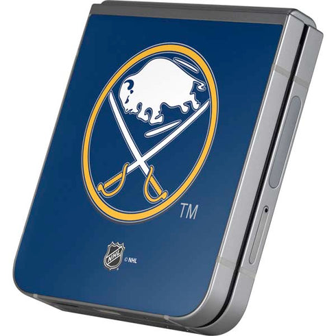 NHL Buffalo Sabres Solid Background Galaxy Z Flip6 Skin