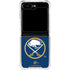NHL Buffalo Sabres Solid Background Galaxy Z Flip6 Clear Case