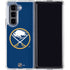 NHL Buffalo Sabres Solid Background Galaxy Z Fold5 5G Clear Case