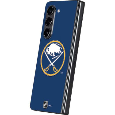NHL Buffalo Sabres Solid Background Galaxy Z Fold5 5G Skin