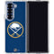 NHL Buffalo Sabres Solid Background Galaxy Z Fold6 Clear Case