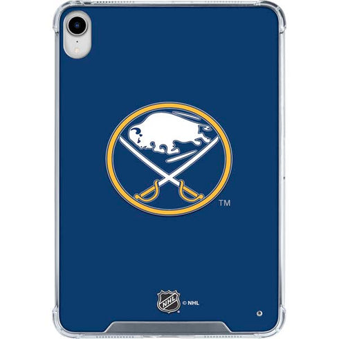 NHL Buffalo Sabres Solid Background iPad 11th Gen (2025) Clear Case