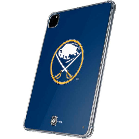 NHL Buffalo Sabres Solid Background iPad Pro 11in (2024) Clear Case