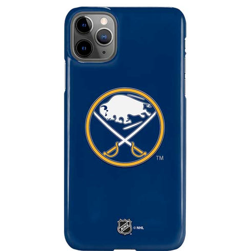 NHL Buffalo Sabres Solid Background iPhone Cases