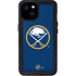 NHL Buffalo Sabres Solid Background iPhone 15 Plus Waterproof Case