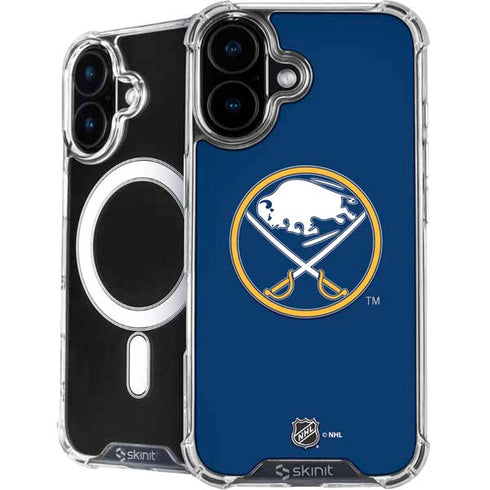NHL Buffalo Sabres Solid Background iPhone 16 Plus MagSafe Case