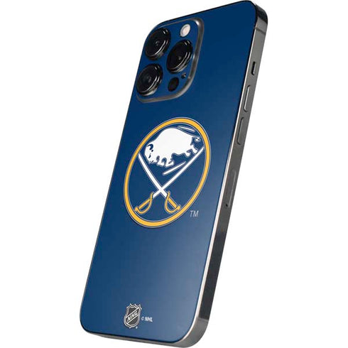 NHL Buffalo Sabres Solid Background iPhone 16 Pro Skin