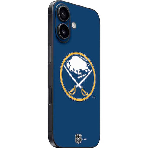 NHL Buffalo Sabres Solid Background iPhone 16 Skin