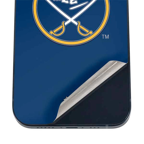 NHL Buffalo Sabres Solid Background iPhone 16 Skin