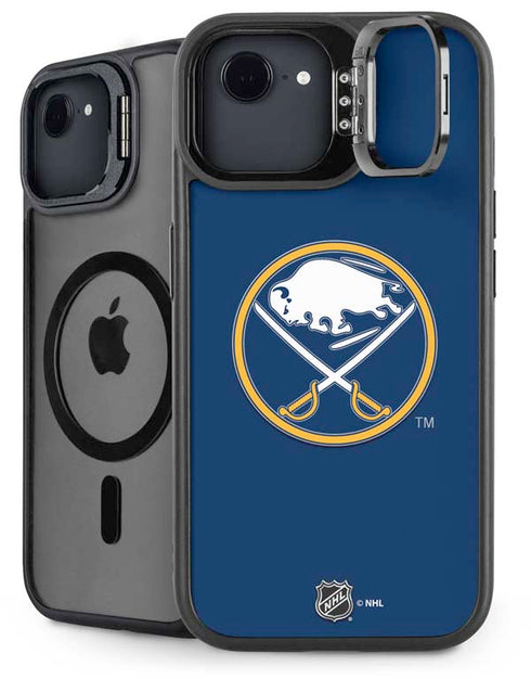 NHL Buffalo Sabres Solid Background iPhone 16e Kickstand Case