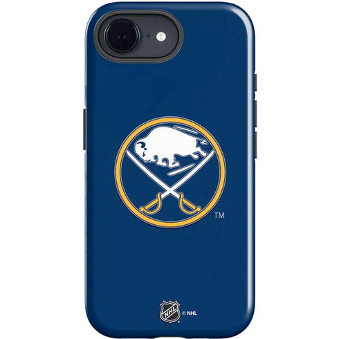 NHL Buffalo Sabres Solid Background iPhone 16e Impact Case