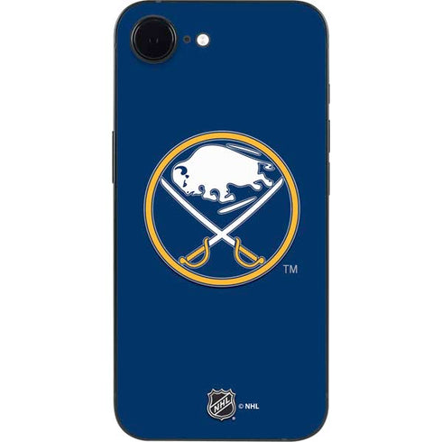 NHL Buffalo Sabres Solid Background iPhone 16e Skin