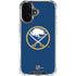 NHL Buffalo Sabres Solid Background iPhone 17 Clear Case