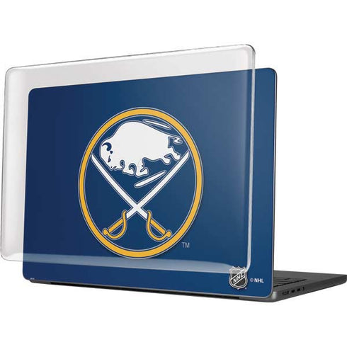 NHL Buffalo Sabres Solid Background MacBook Pro 14in (2021-24) Case plus Skin