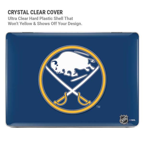 NHL Buffalo Sabres Solid Background MacBook Pro 14in (2021-24) Case plus Skin