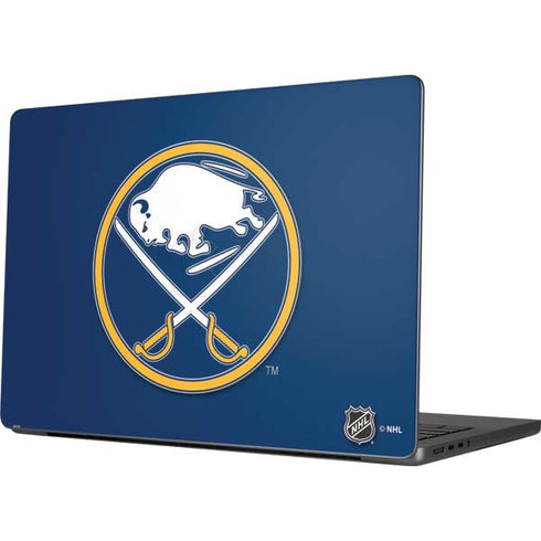 NHL Buffalo Sabres Solid Background Apple MacBook Pro 14-inch Skin