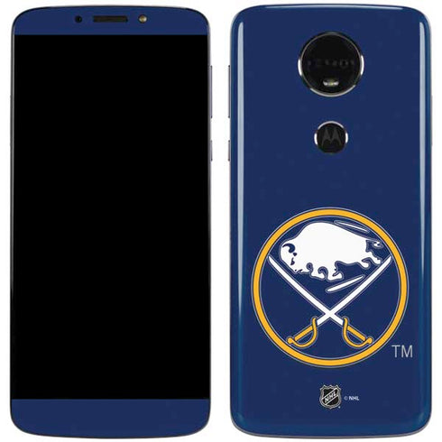 NHL Buffalo Sabres Solid Background Moto E5 Plus Skin