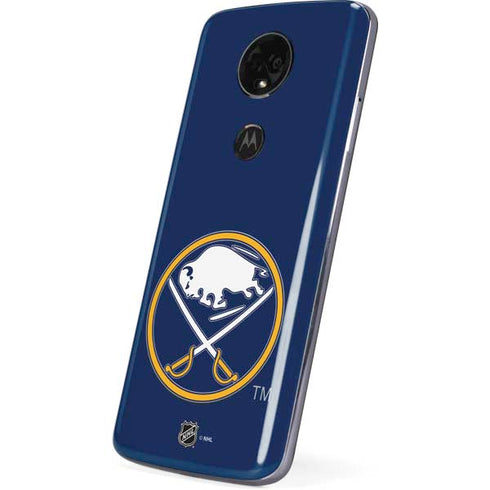 NHL Buffalo Sabres Solid Background Moto E5 Plus Skin