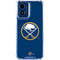 NHL Buffalo Sabres Solid Background Moto G 5G (2024) Clear Case