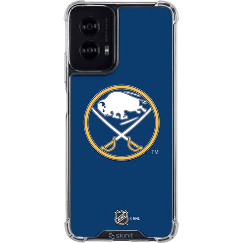 NHL Buffalo Sabres Solid Background Moto G Power 5G (2024) Clear Case