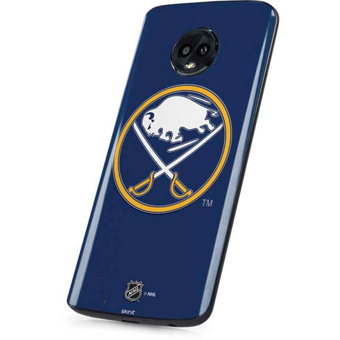 NHL Buffalo Sabres Solid Background Moto G6 Skin