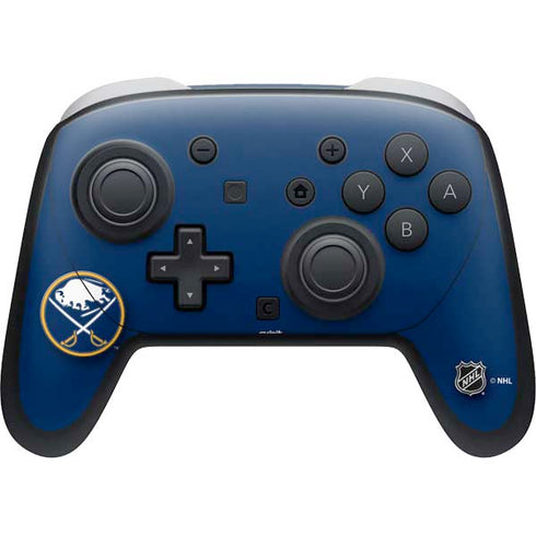 NHL Buffalo Sabres Solid Background Nintendo Switch 2 (2025) Pro Controller Skin