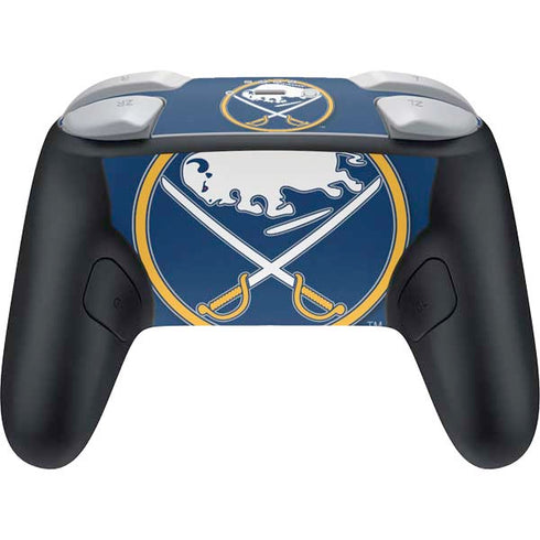 NHL Buffalo Sabres Solid Background Nintendo Switch 2 (2025) Pro Controller Skin