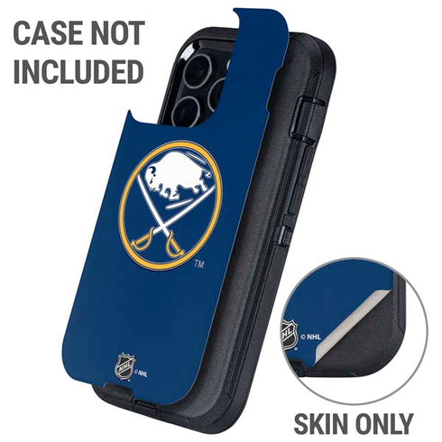 NHL Buffalo Sabres Solid Background Otterbox Defender iPhone Skin