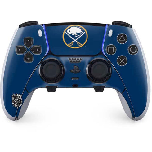 NHL Buffalo Sabres Solid Background PS5 DualSense Edge Pro Controller Skin