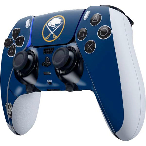 NHL Buffalo Sabres Solid Background PS5 DualSense Edge Pro Controller Skin